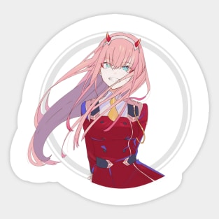 Zero Two Sticker